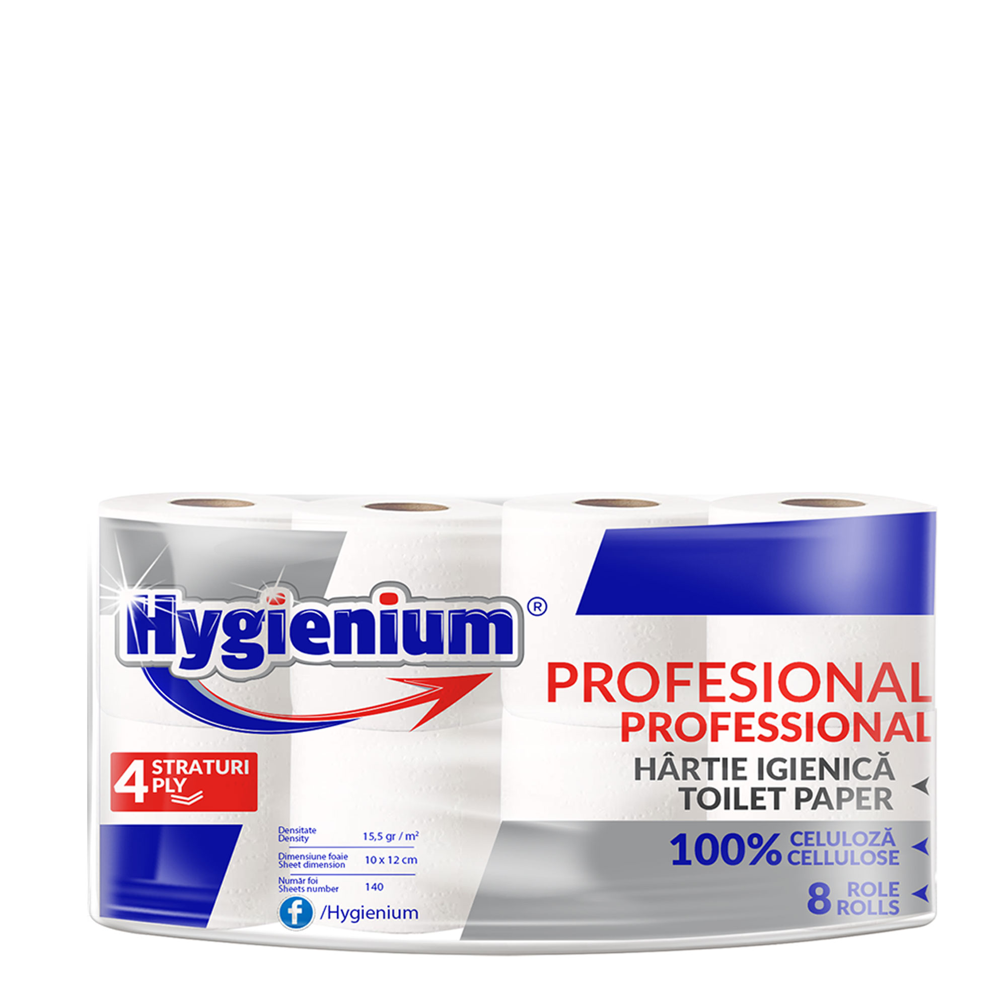 Hygienium Professional Hartie Igienica 8 rolls 