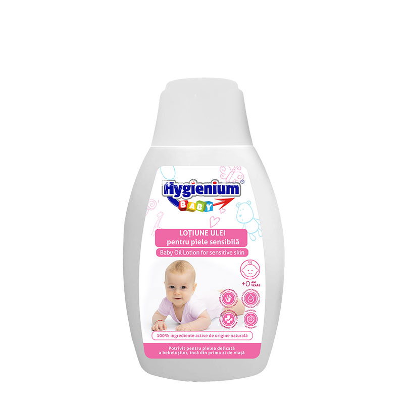 Hygienium Baby lotion à l'huile pour peaux sensibles