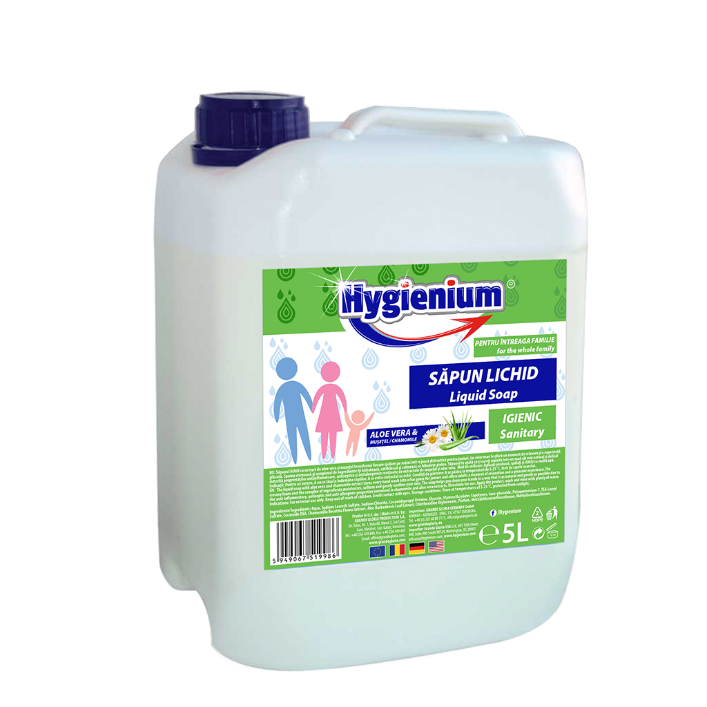 Hygienium sapun lichid aloe vera si musetel 5l