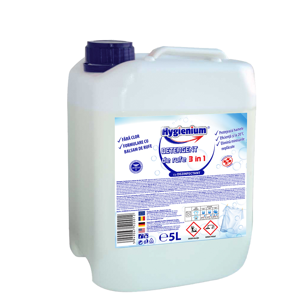 Detergente líquido higiênico 3 em 1 5l